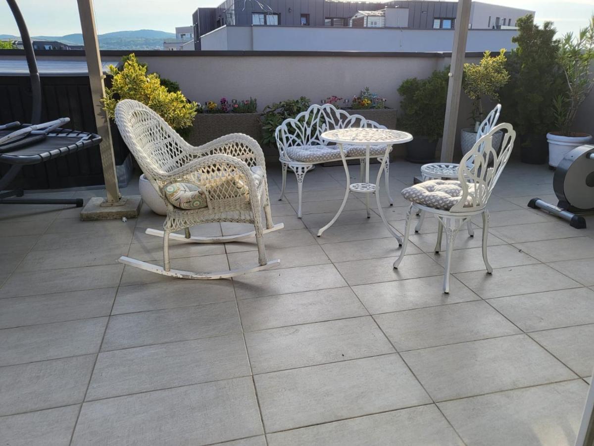 Sibiu Bach Penthouse Apartman Kültér fotó