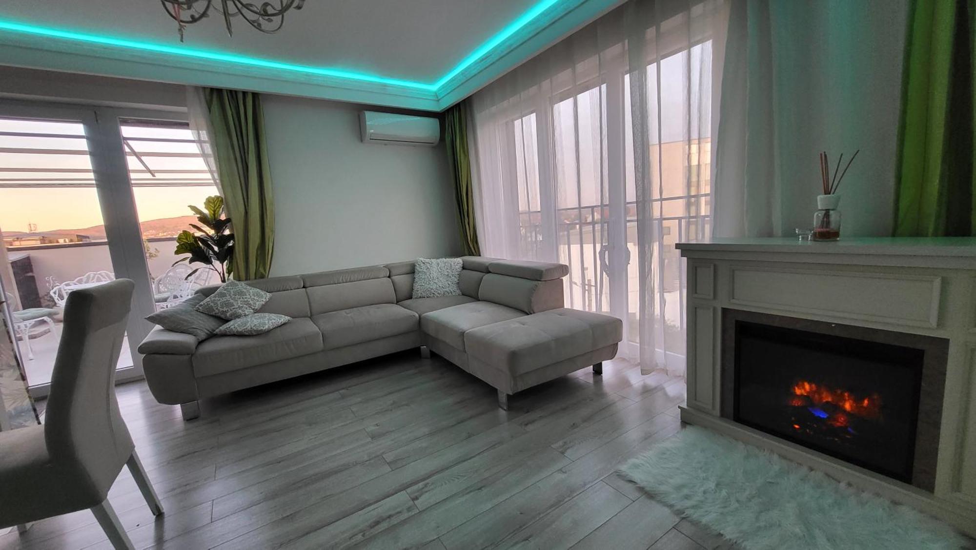 Sibiu Bach Penthouse Apartman Kültér fotó