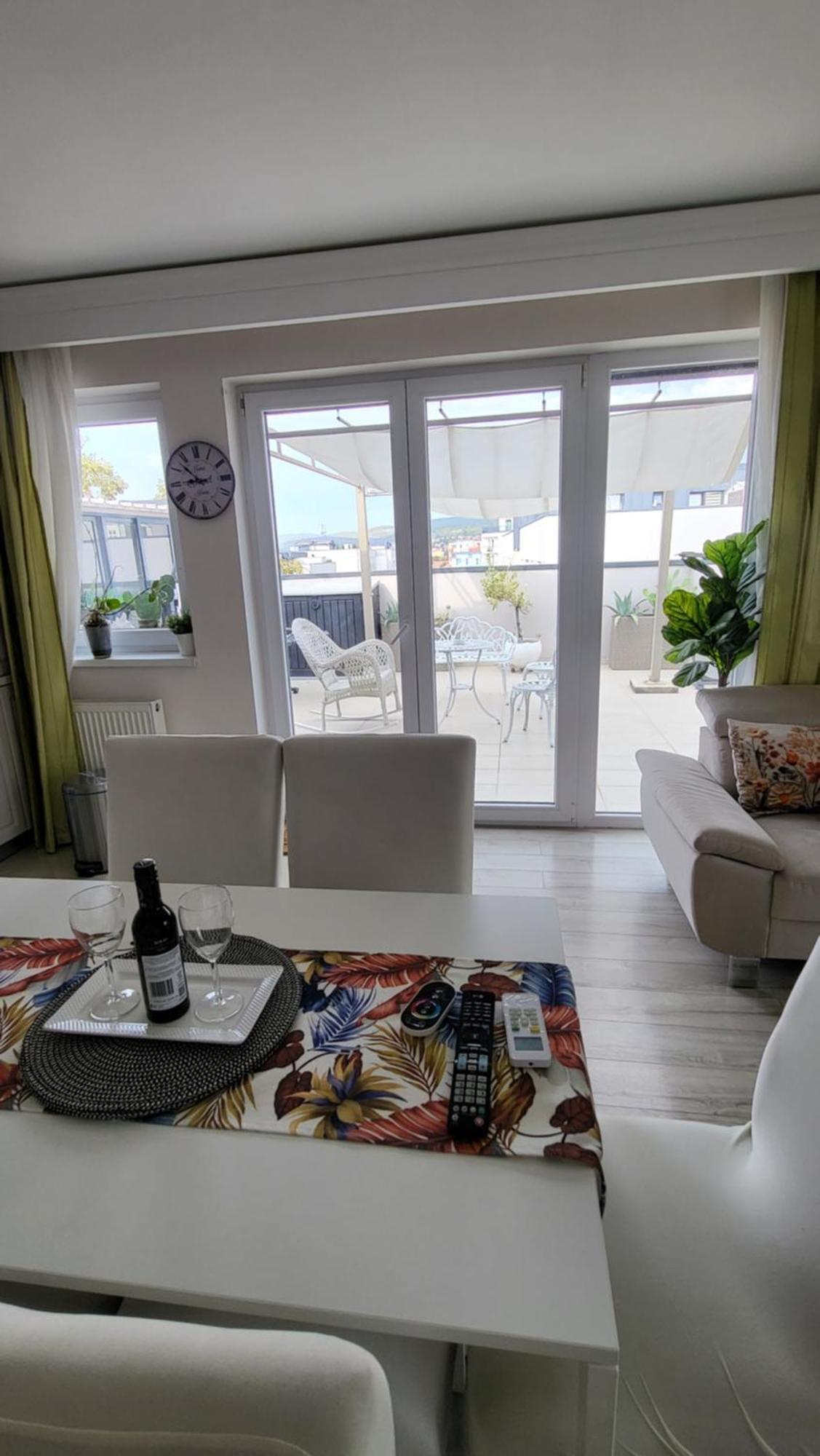 Sibiu Bach Penthouse Apartman Kültér fotó