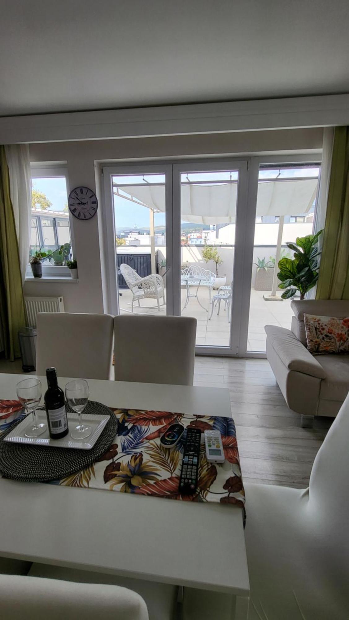 Sibiu Bach Penthouse Apartman Kültér fotó