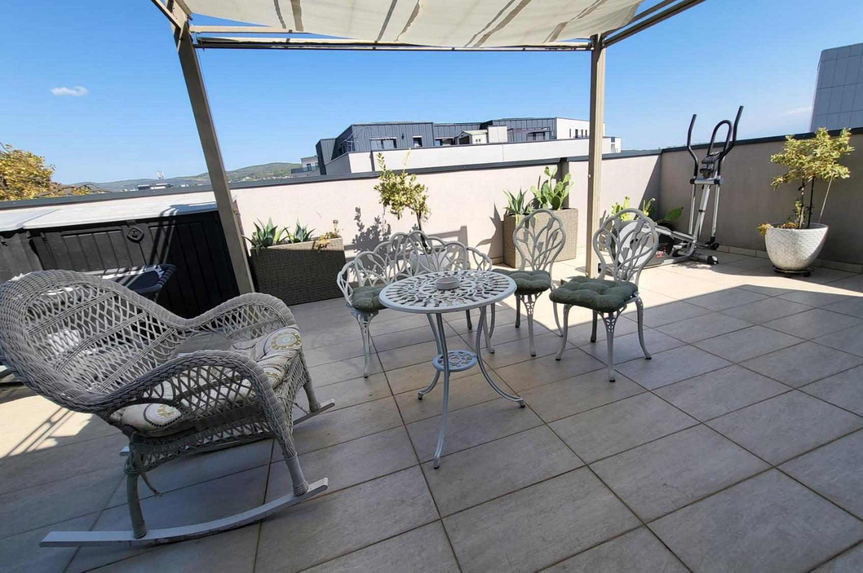 Sibiu Bach Penthouse Apartman Kültér fotó