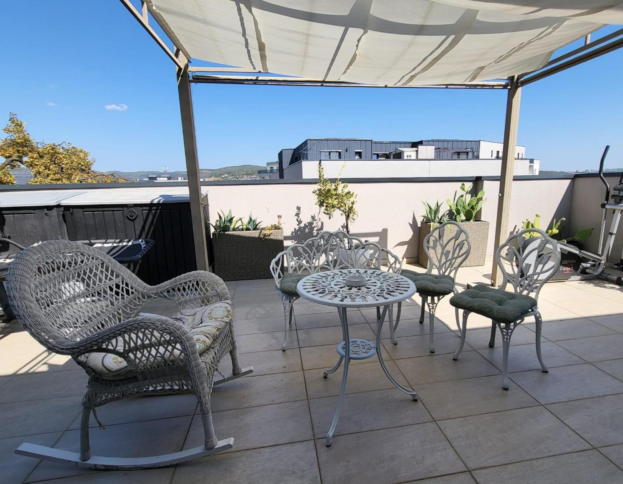 Sibiu Bach Penthouse Apartman Kültér fotó